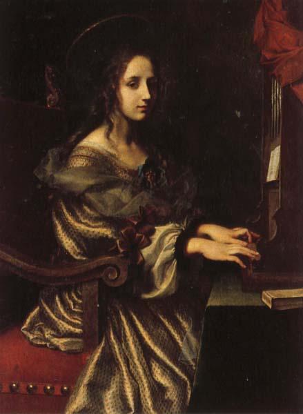 Carlo Dolci St.Cecilia oil painting image
